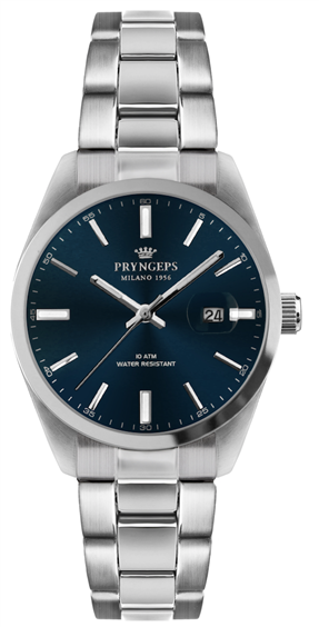 Watch Pryngeps Man Tr in Steel A1071 BLUE - A1071 BLUE